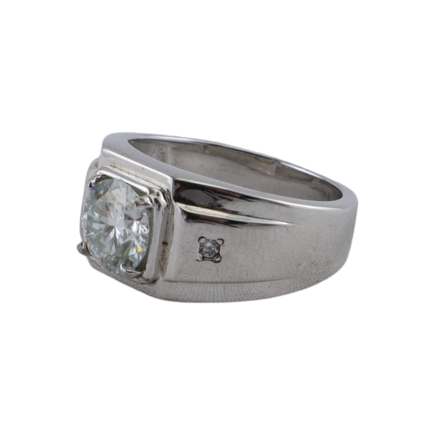 SILVER MEN'S RING
