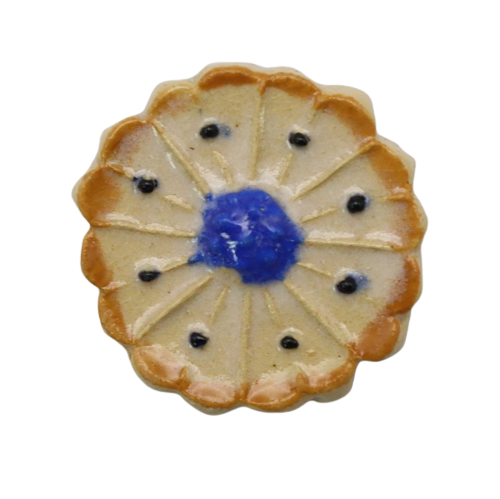 CERAMIC BROOCH