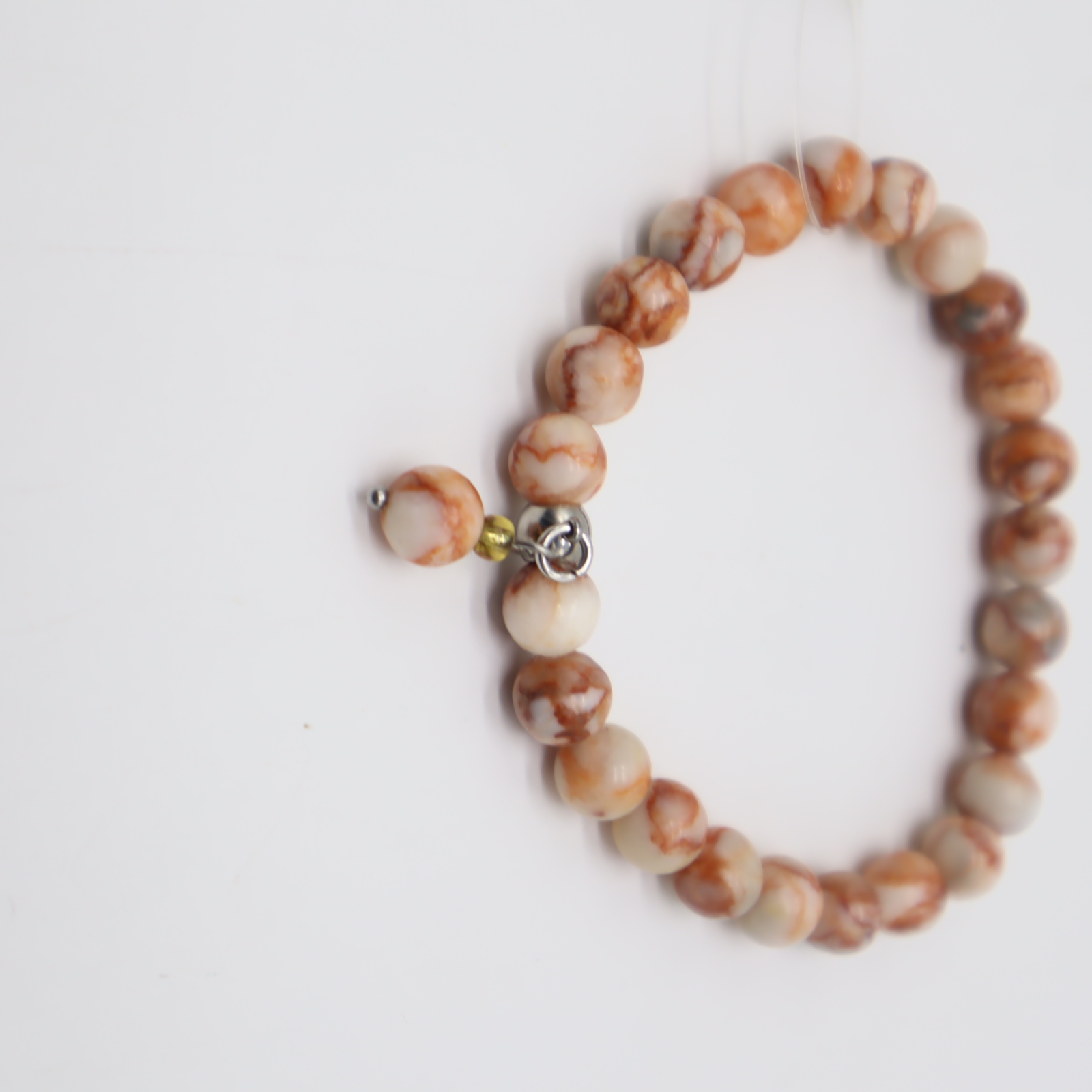 GELANG BATU RED WEB STONE