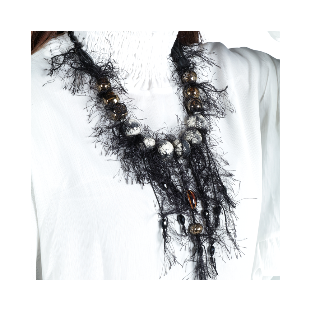 SARAWAK BEADS NECKLACE | NULUBSI SONGOT BISORIN