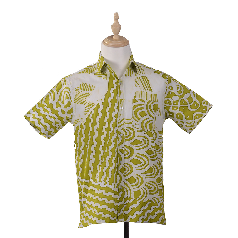 PREODER MEN BATIK SHIRT SHORT SLEEVES