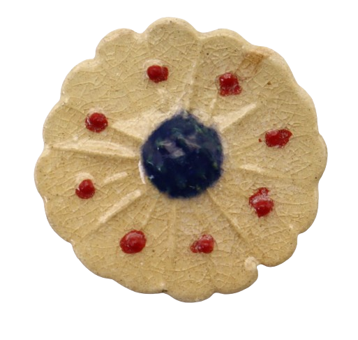 CERAMIC BROOCH