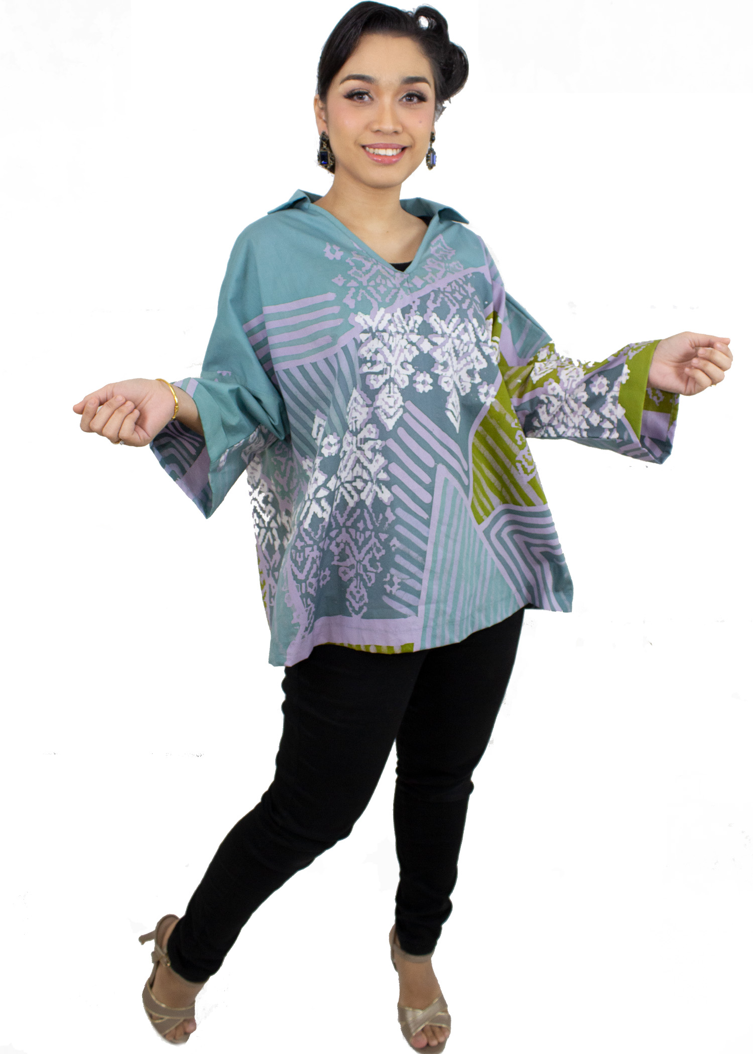 INDERAWASIH LARGE SIZE BATIK BLOUSE