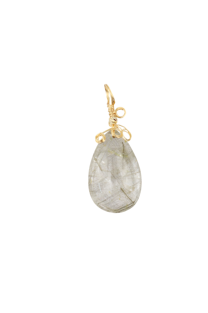 PENDANT RUTILATED QUARTZ