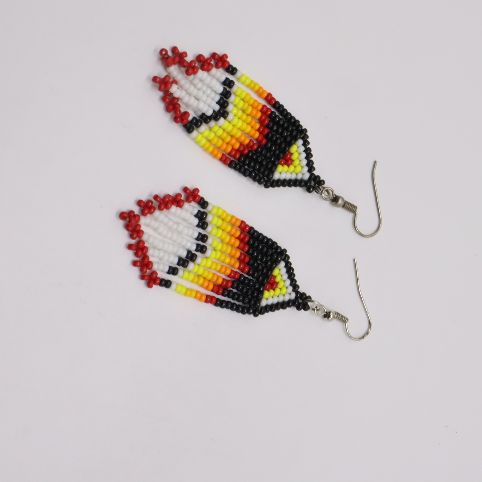 DANGLING BEADED EARRINGS