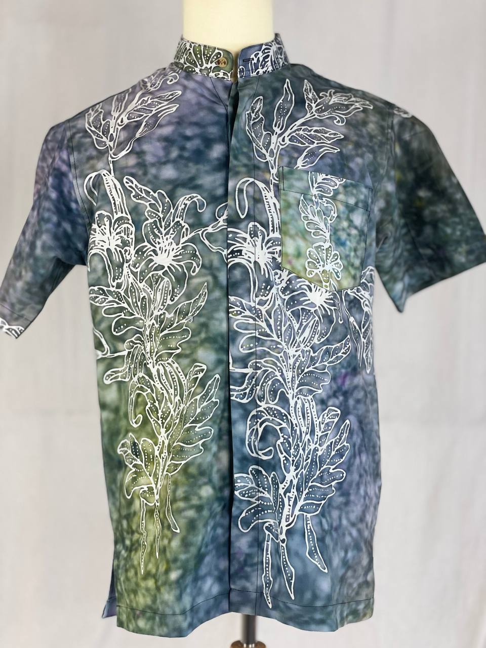 SHORT SLEEVE BATIK  MEN SHIRT