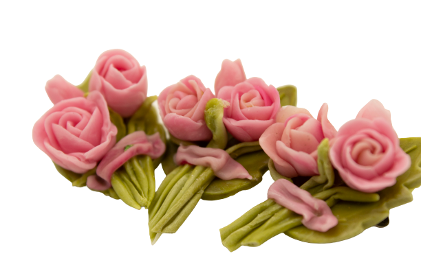 ROSE BOUQUET BROOCH (SET OF 3)
