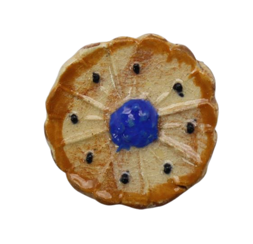 CERAMIC BROOCH