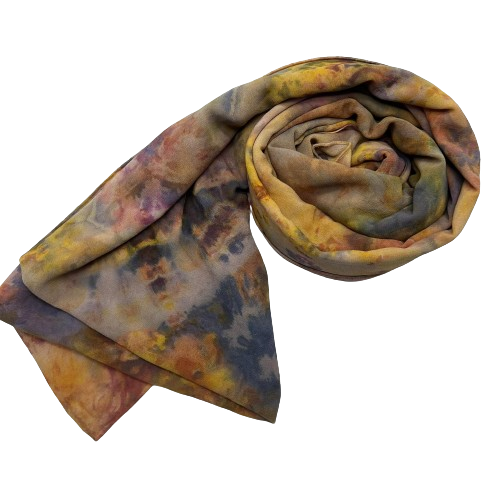 TIE AND DYE SHAWL