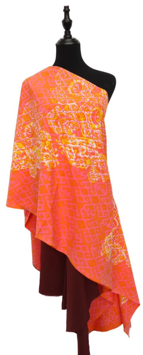 COTTON BATIK FABRIC 2.5 METERS