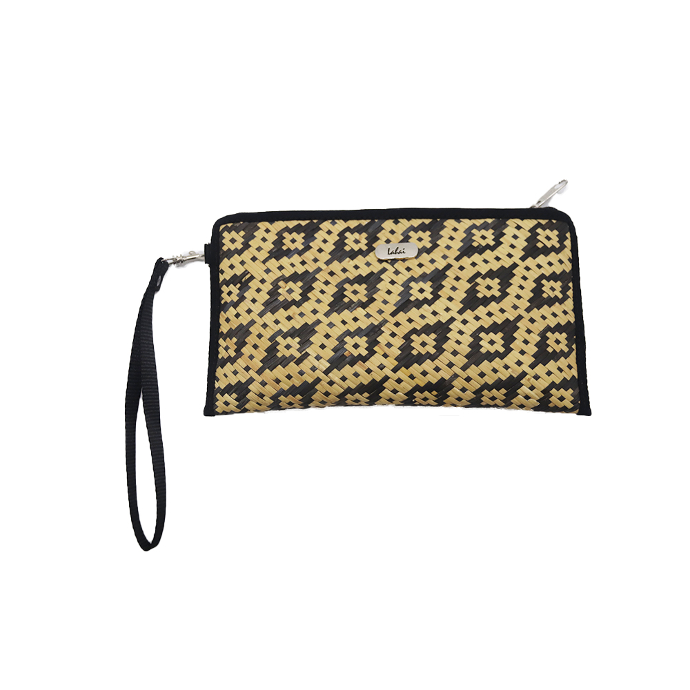 RATTAN WEAVING CLUTCH BAG