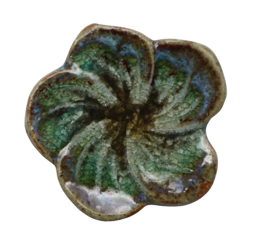CERAMIC BROOCH