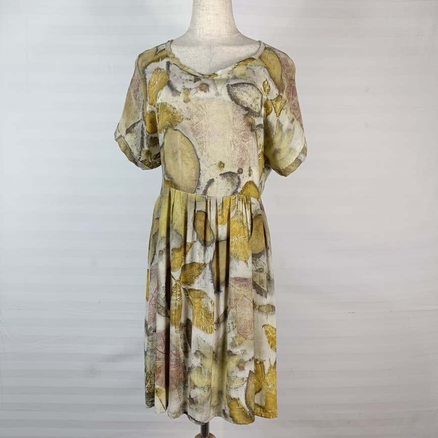 ECOPRINT DRESS
