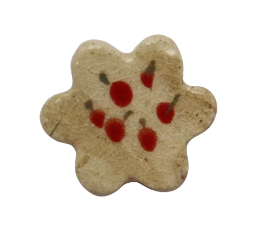 CERAMIC BROOCH