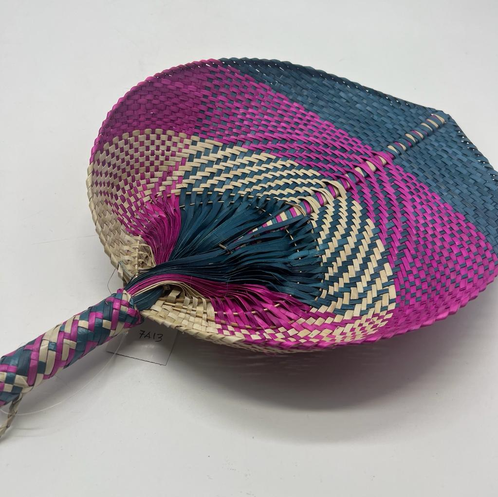WOVEN HAND FAN