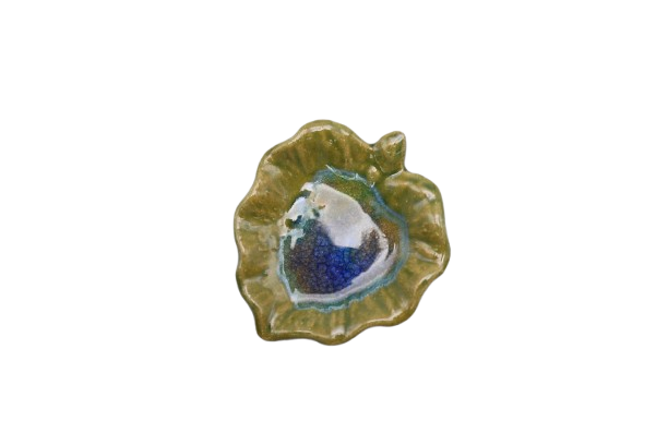 BETEL LEAF SHAPED DECO PLATE