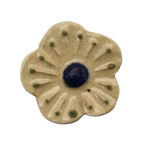 CERAMIC BROOCH