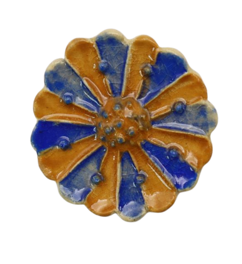 CERAMIC BROOCH