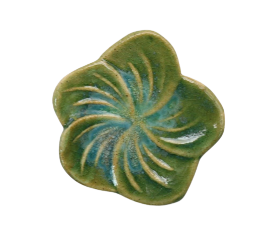 CERAMIC BROOCH