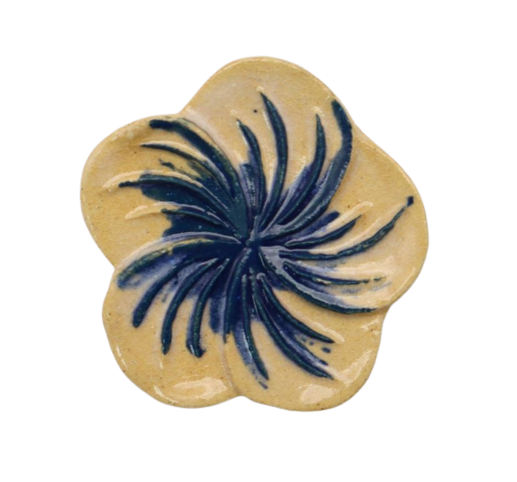 CERAMIC BROOCH