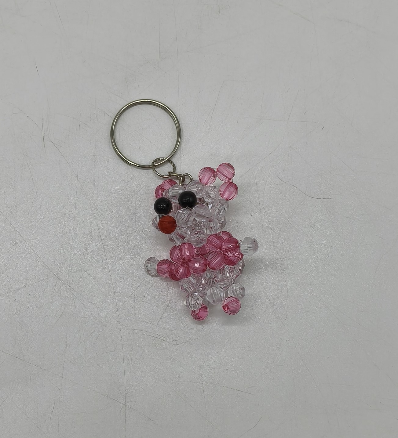 BEADED KEYCHAIN