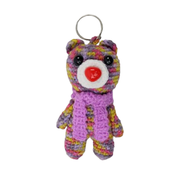 KEYCHAIN CROCHET BEAR 3