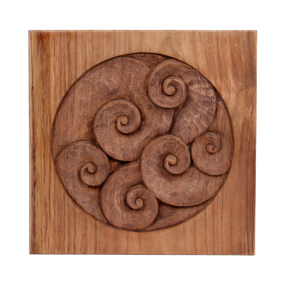 TILE DEKORASI KAYU MOTIF "SIPUT-SIPUT"