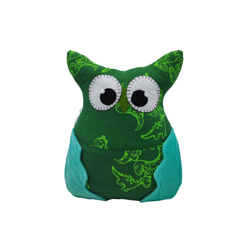 SOFT TOYS BATIK OWL WITH POCKET CHE EMBUN 108