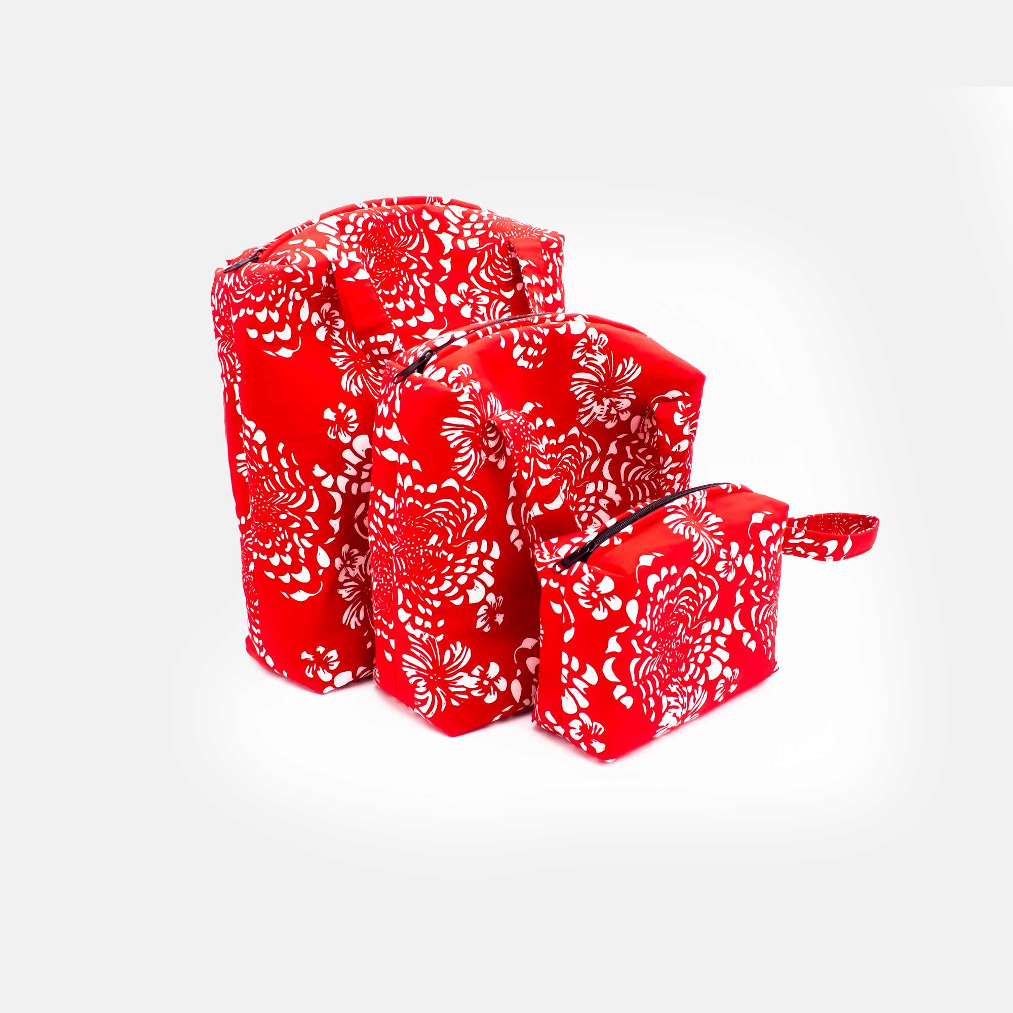 Ngesong - Combo Batik Set Red