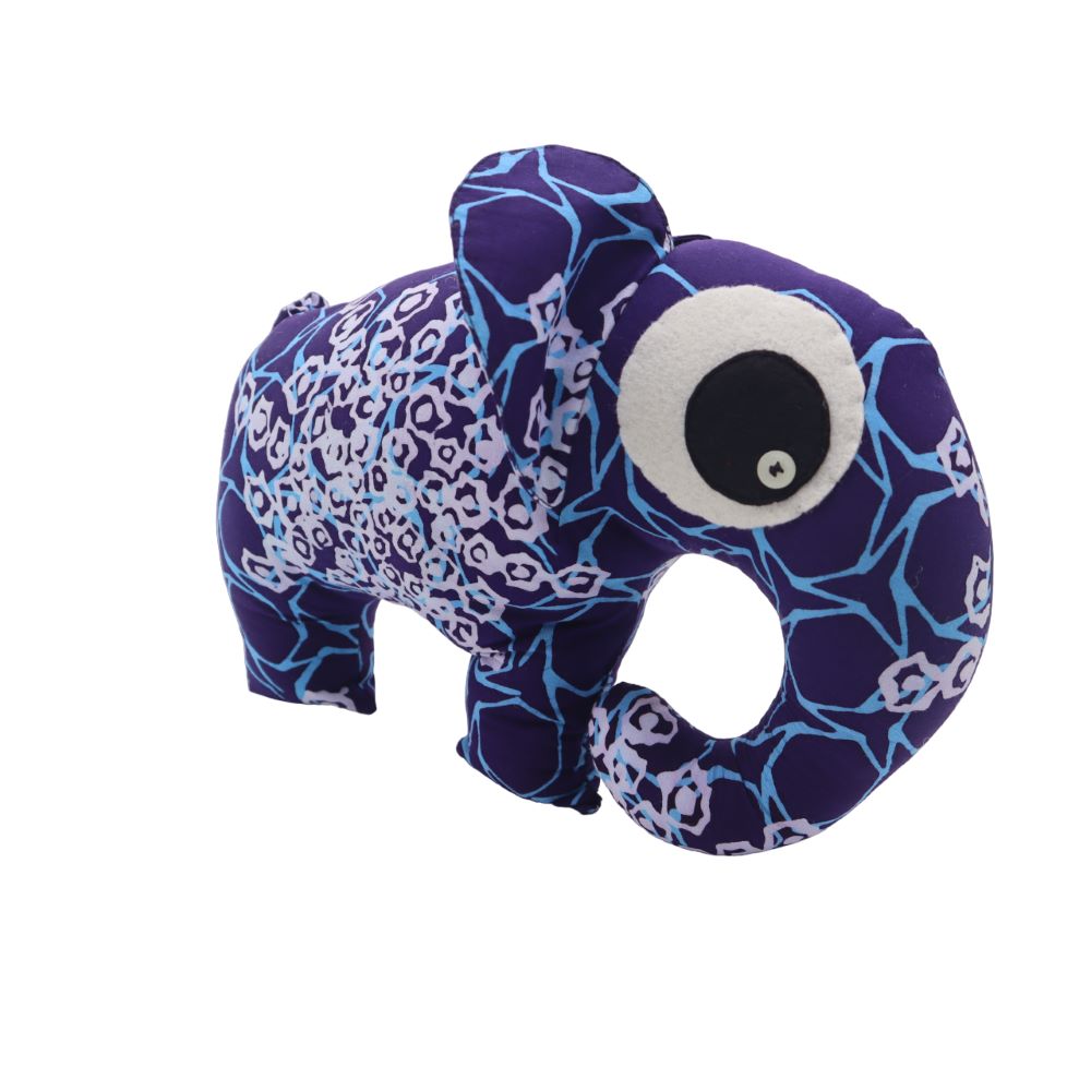 SOFT TOYS GAJAH (BATIK BLOK - M)