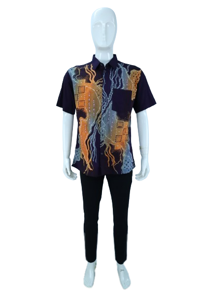 KEMEJA BATIK TANGAN PENDEK