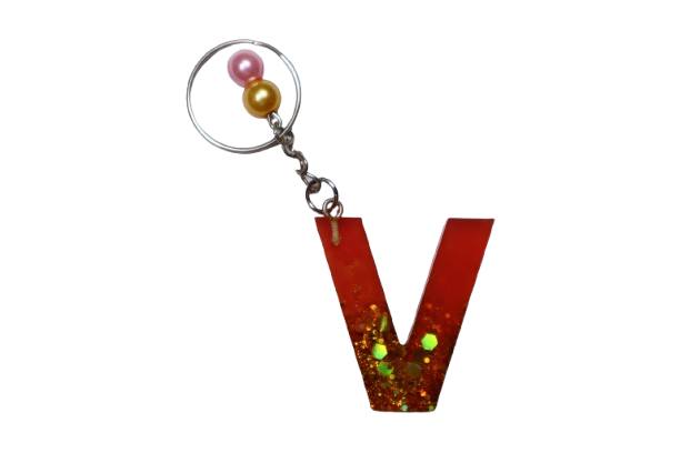 ALPHABET KEYCHAIN