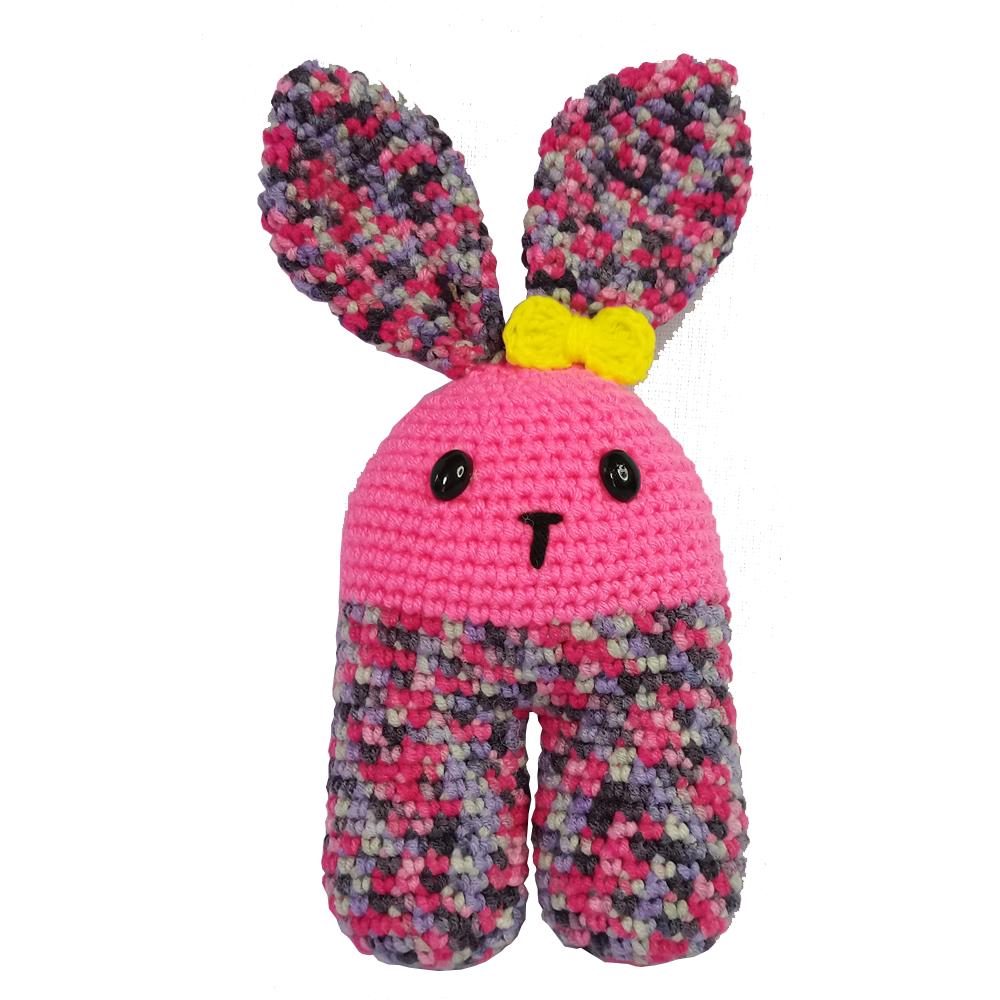 (PRE-ORDER  81) AMIGURUMI RABBIT 2D
