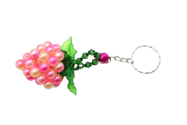 BEADED KEYCHAIN