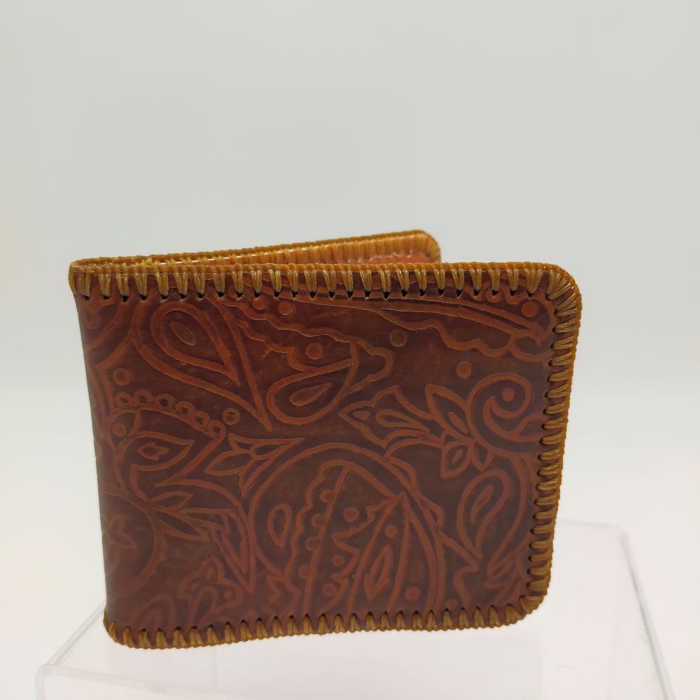 LEATHER WALLET CARVING