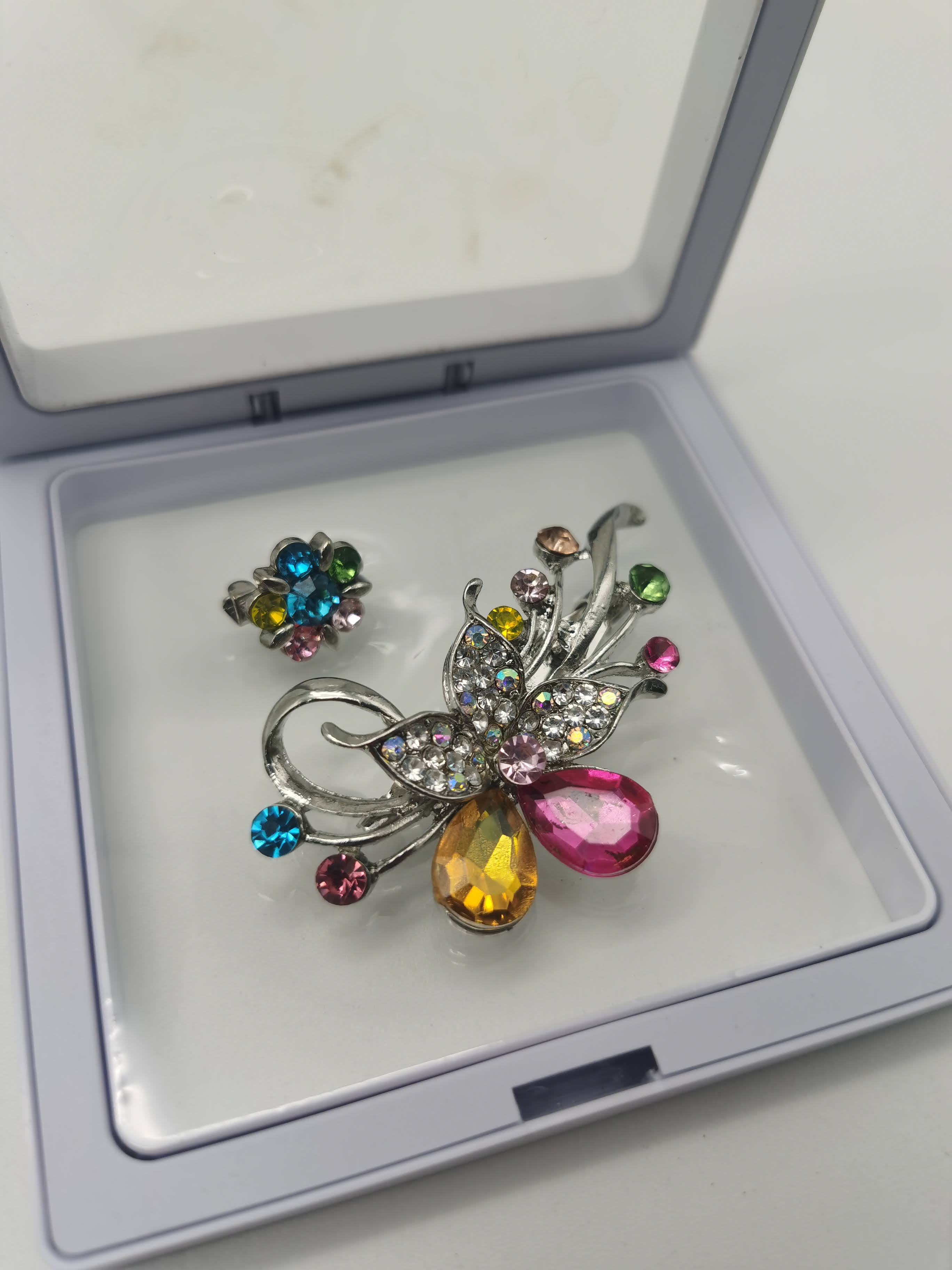 SET PIN WANITA PINK + OREN