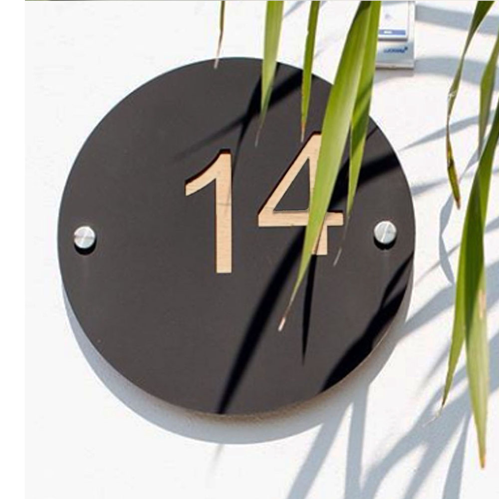 HOUSE NUMBER SIGN