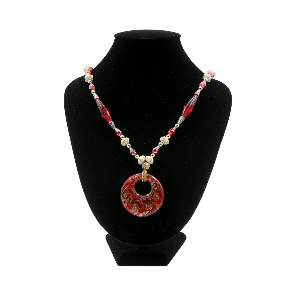 RANTAI CAMELIA RED PENDANT GLASS