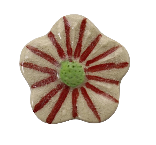 CERAMIC BROOCH