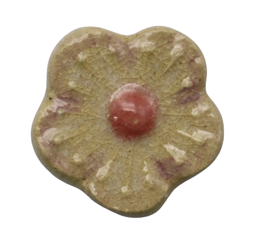 CERAMIC BROOCH