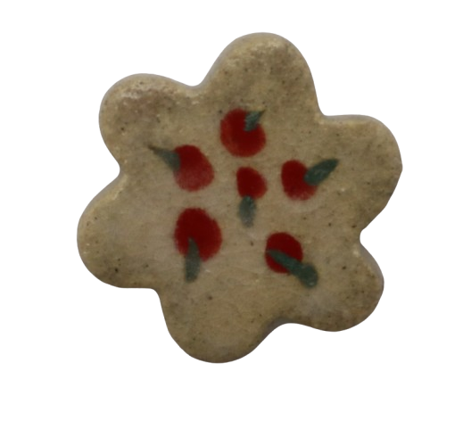 CERAMIC BROOCH