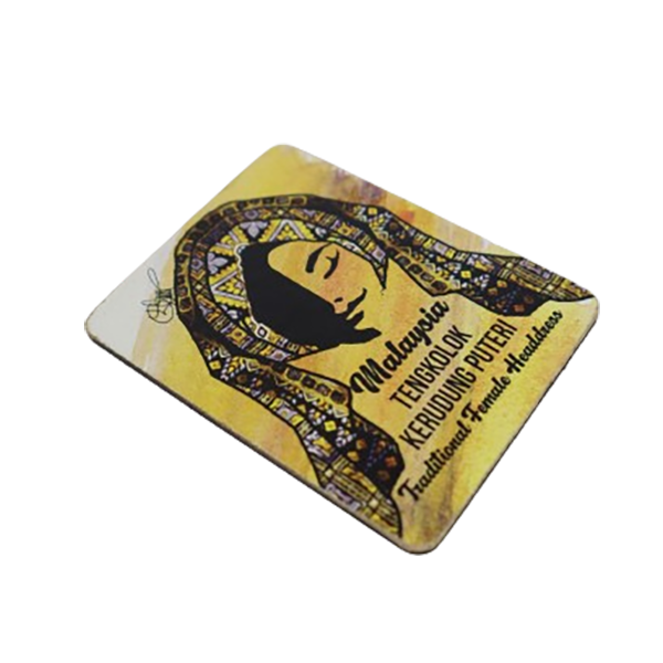 FRIDGE MAGNET TENGKOLOK KERUDUNG PUTERI