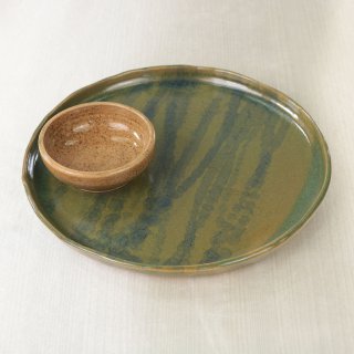 (SET) PINGGAN SERAMIK + MANGKUK SAMBAL SERAMIK