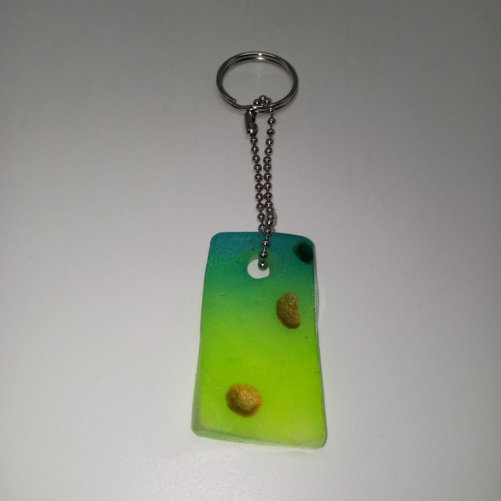 GLASS KEYCHAIAN