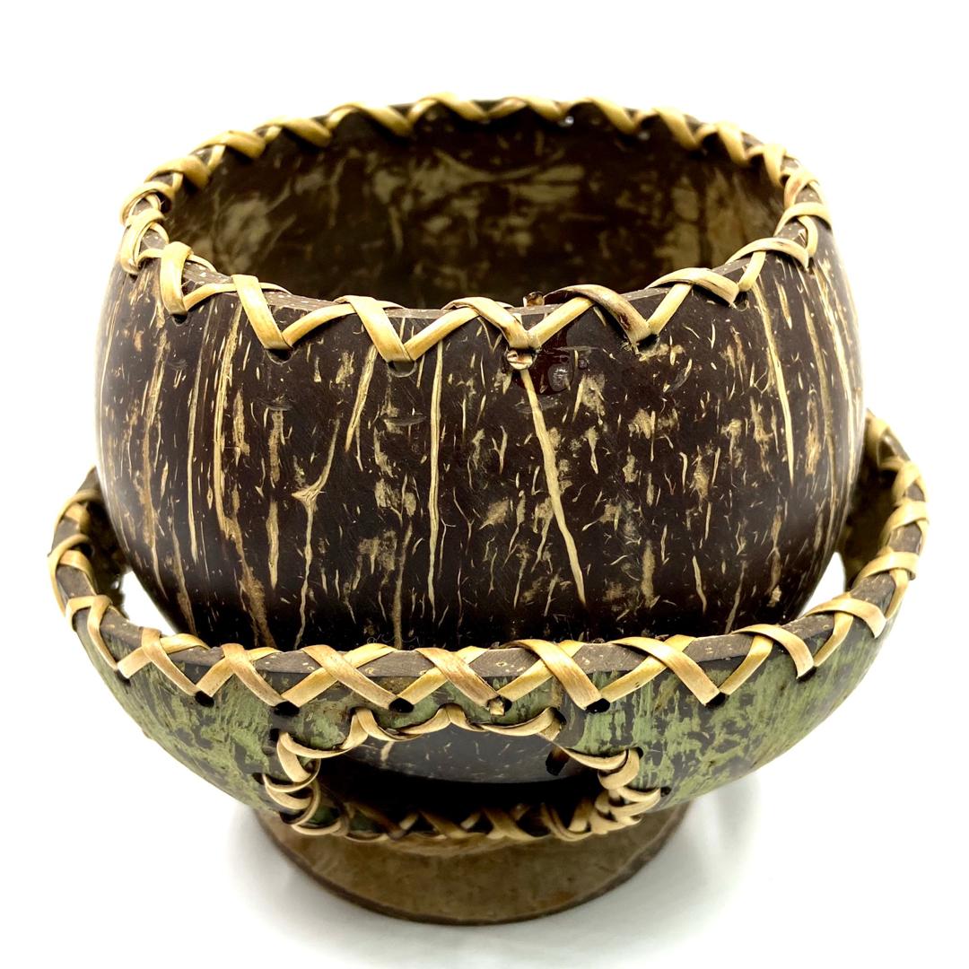 COCONUT SHELL DECORATION BOWL