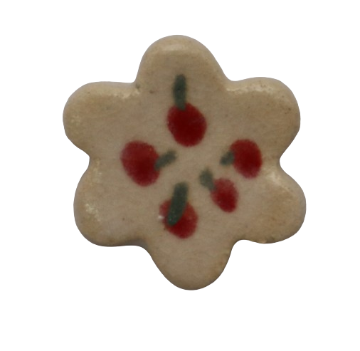 CERAMIC BROOCH