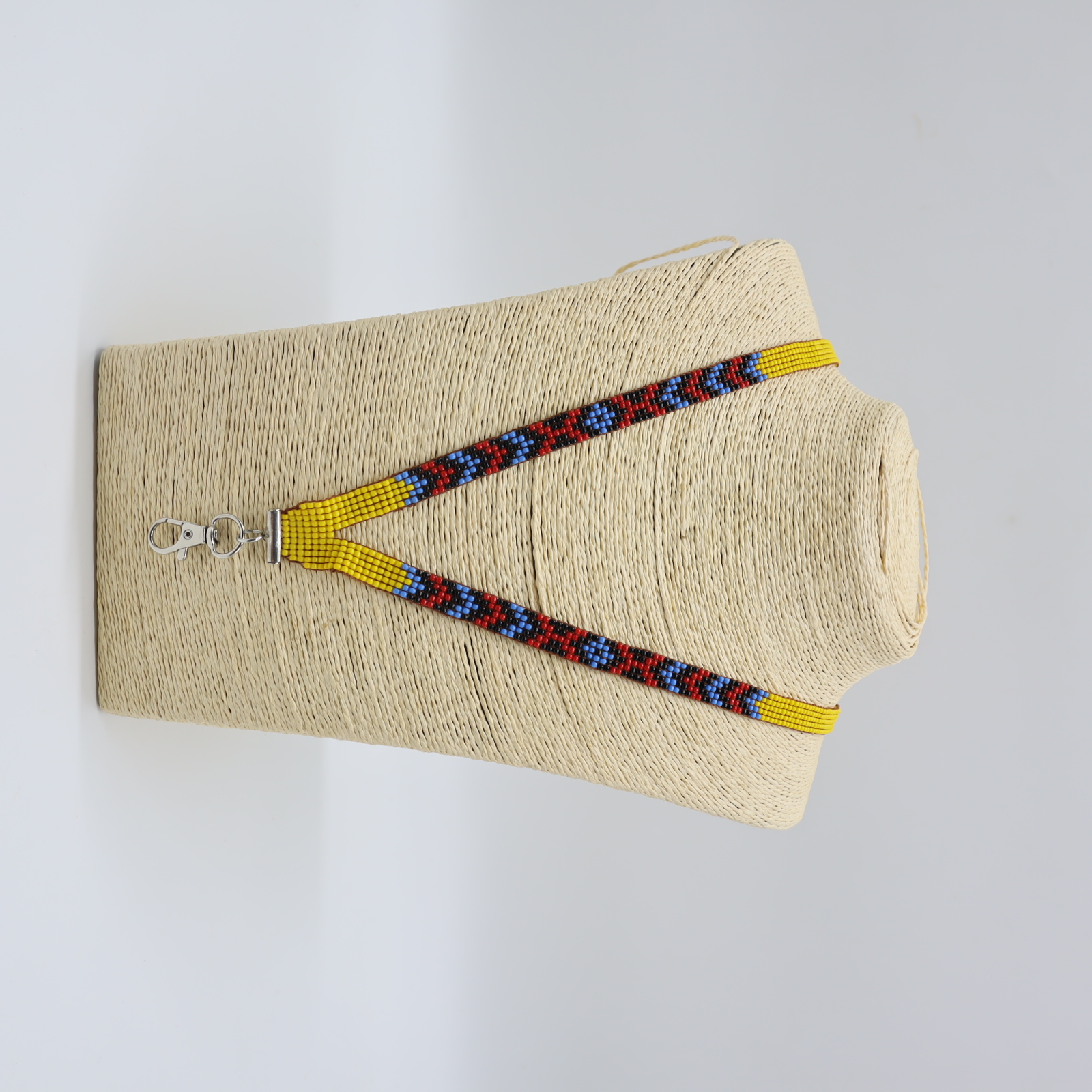 BEADED LOOM LANYARD