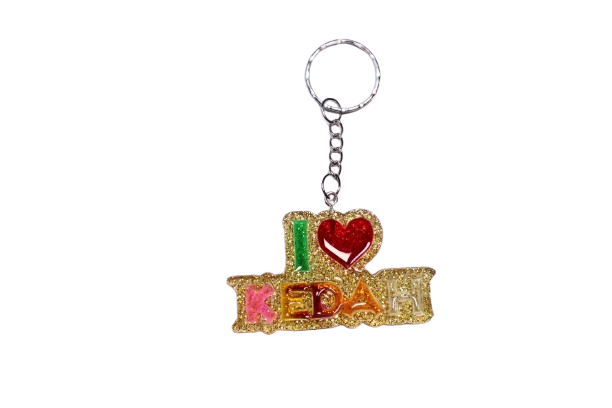 KEY CHAIN "I LOVE KEDAH"