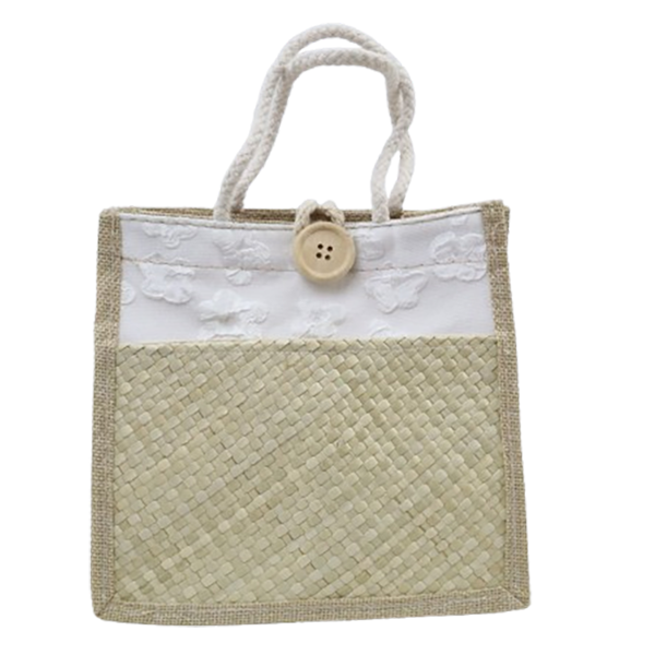 PINEAPPLE WOVEN TOTE BAG