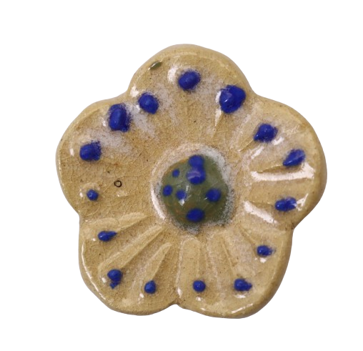 CERAMIC BROOCH